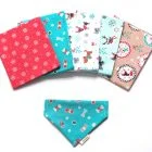 christmas dog bandana ohashii