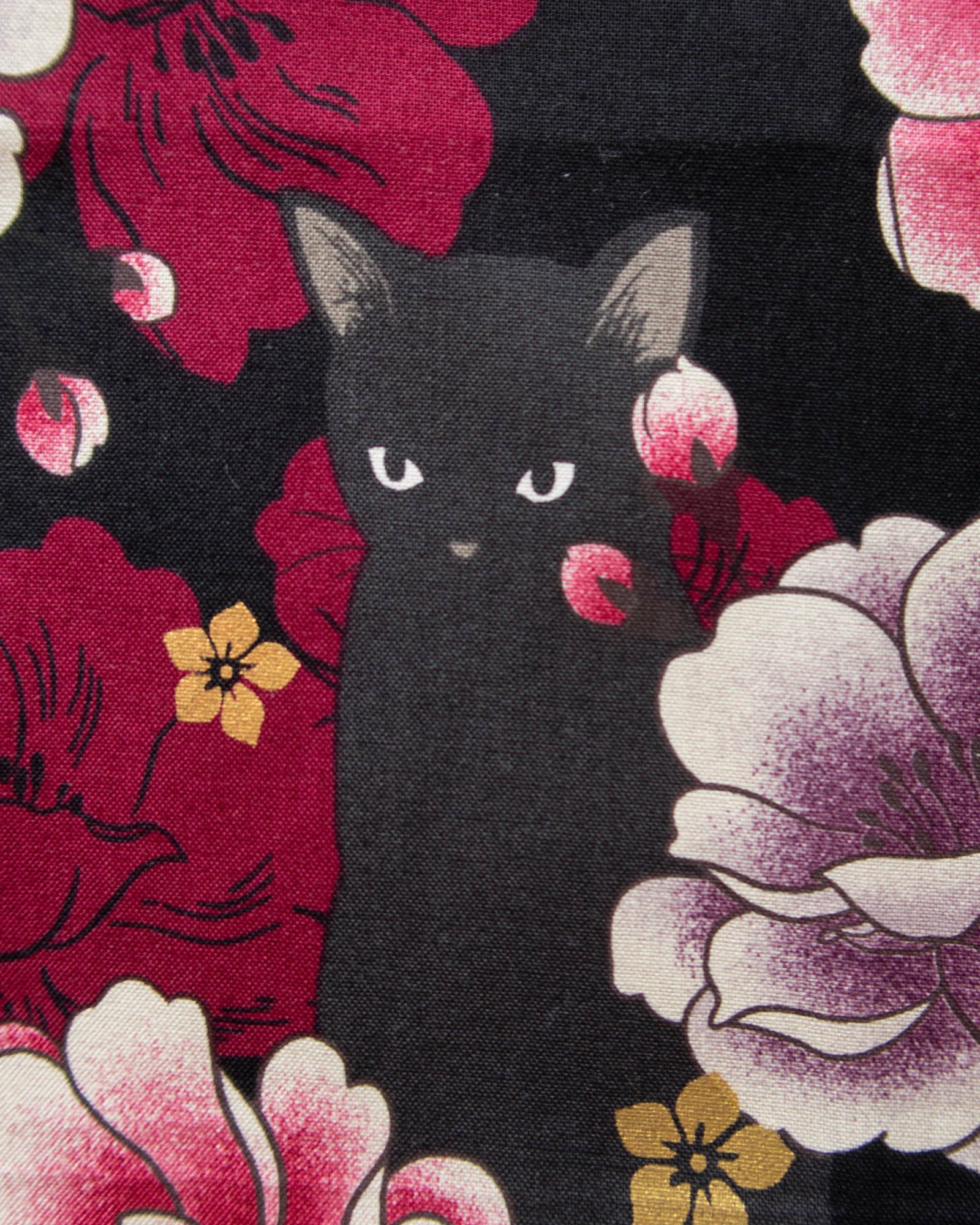 3D luna fabric black cat 2 ohashii