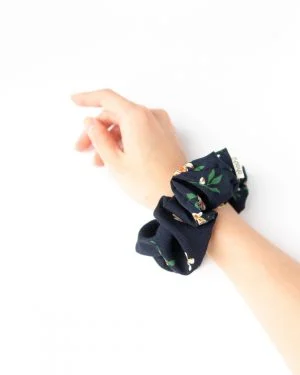 Chiffon-Scrunchies-ohashii-Japanese-blue-2
