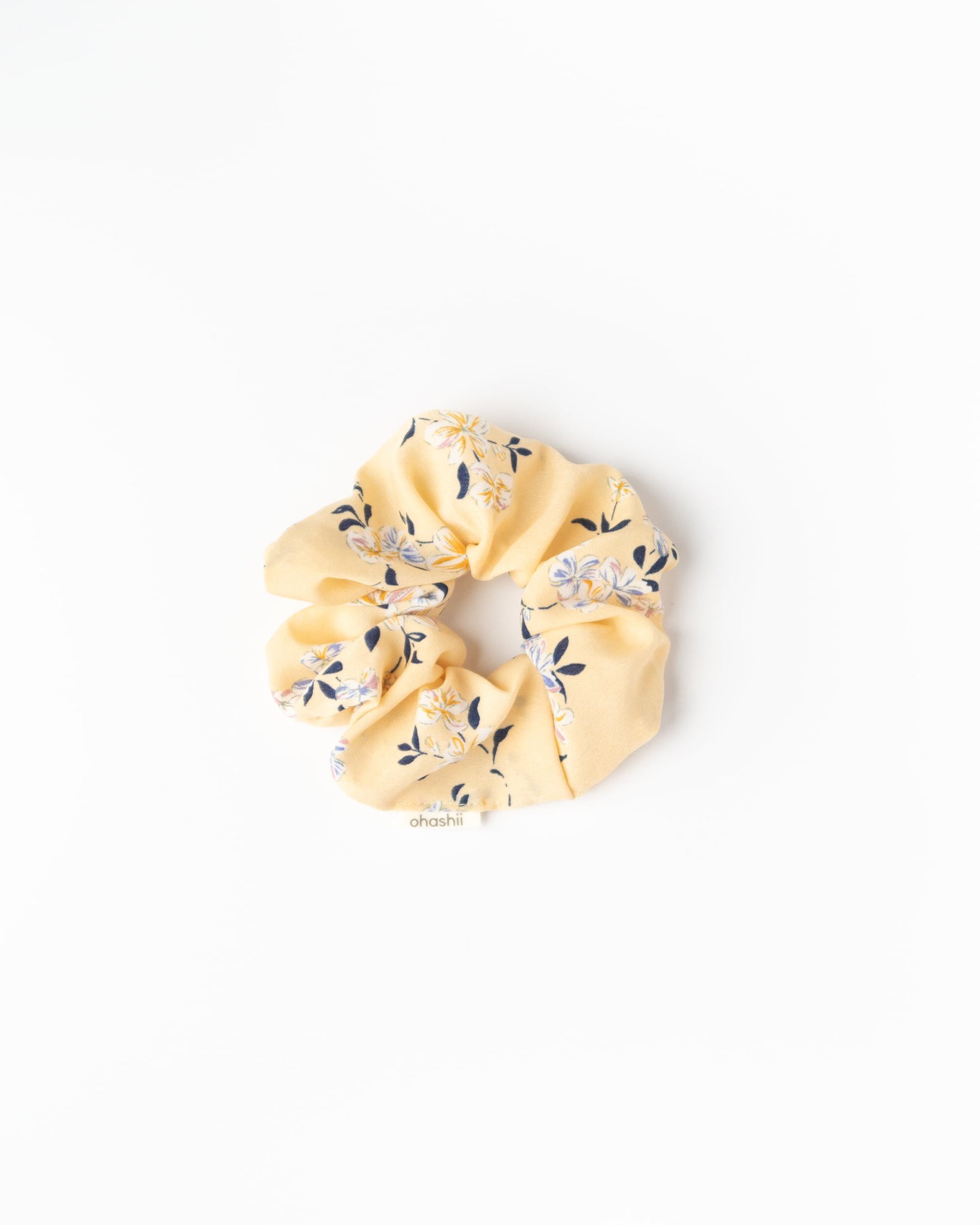 Chiffon-Scrunchies-ohashii-Japanese-yellow-1
