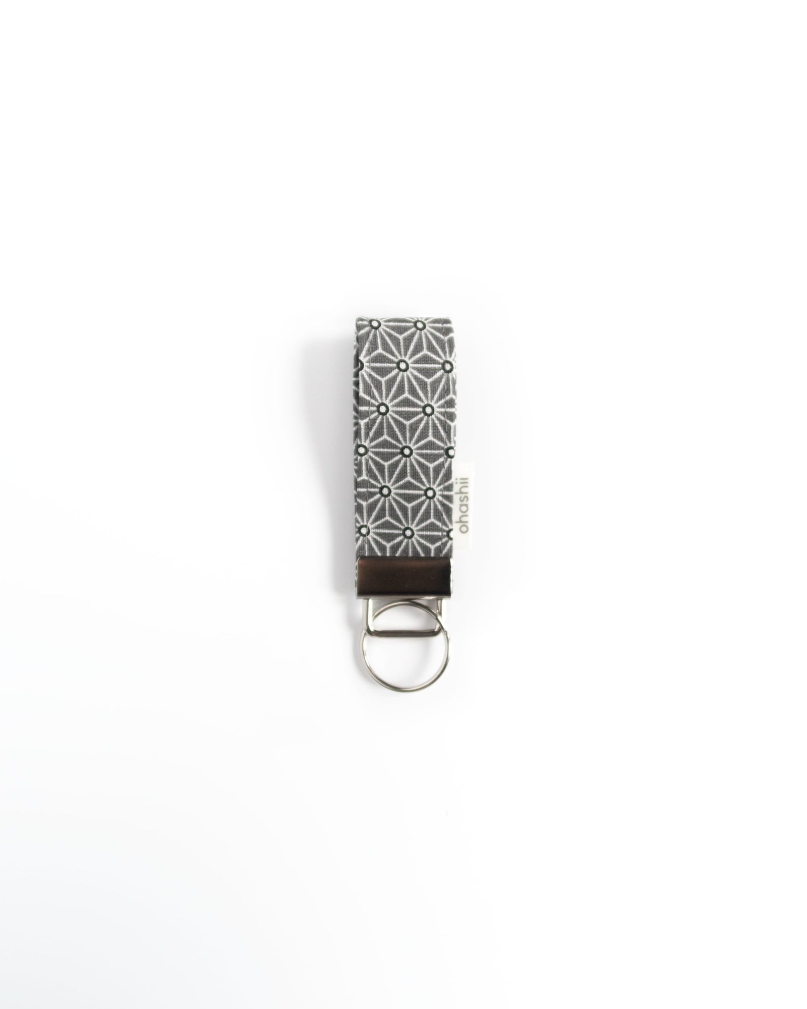 Mini-Key-Fob-Asanoha-Grey-ohashii
