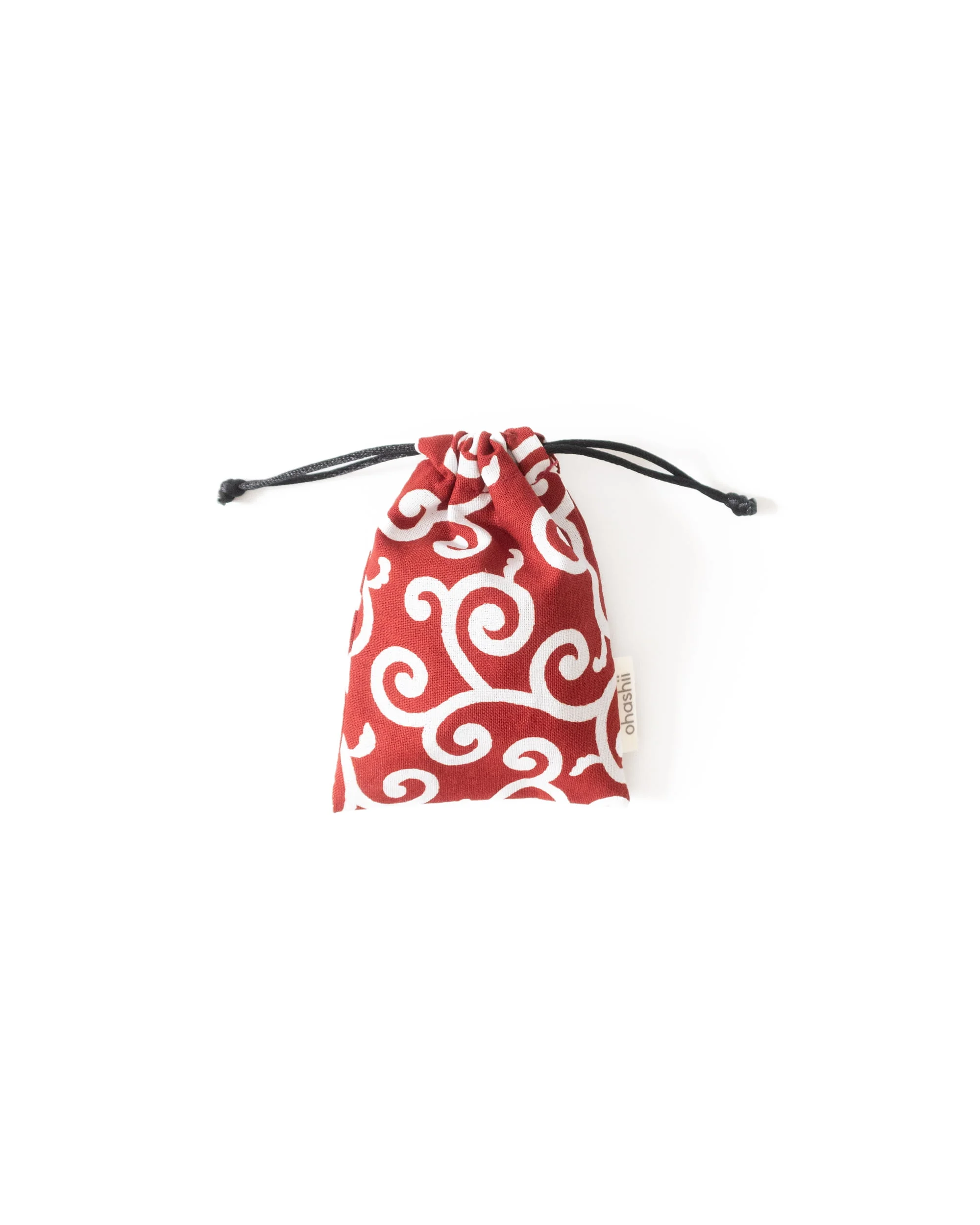 Mini-pouch-karakusa-red-ohashii