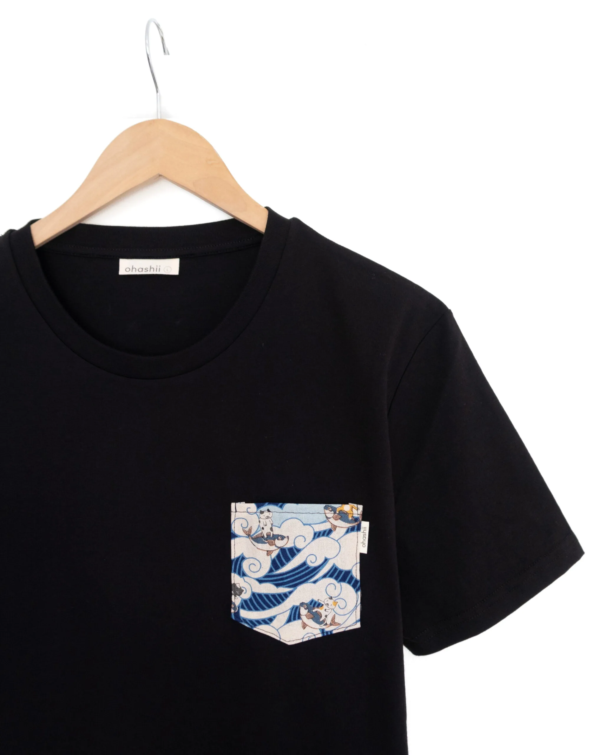 SHIBA SURFER pocket tee ohashii_