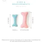 ohashii fabric bone soft toy size guide