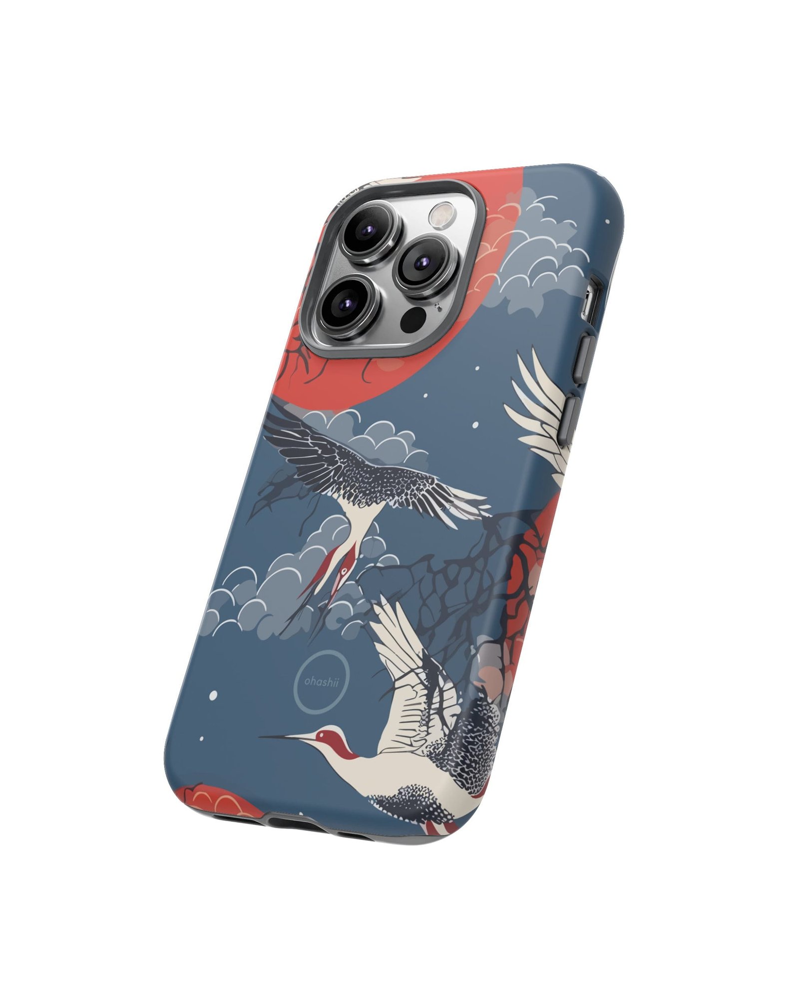 Night Crane Japanese phone case ohashii 6