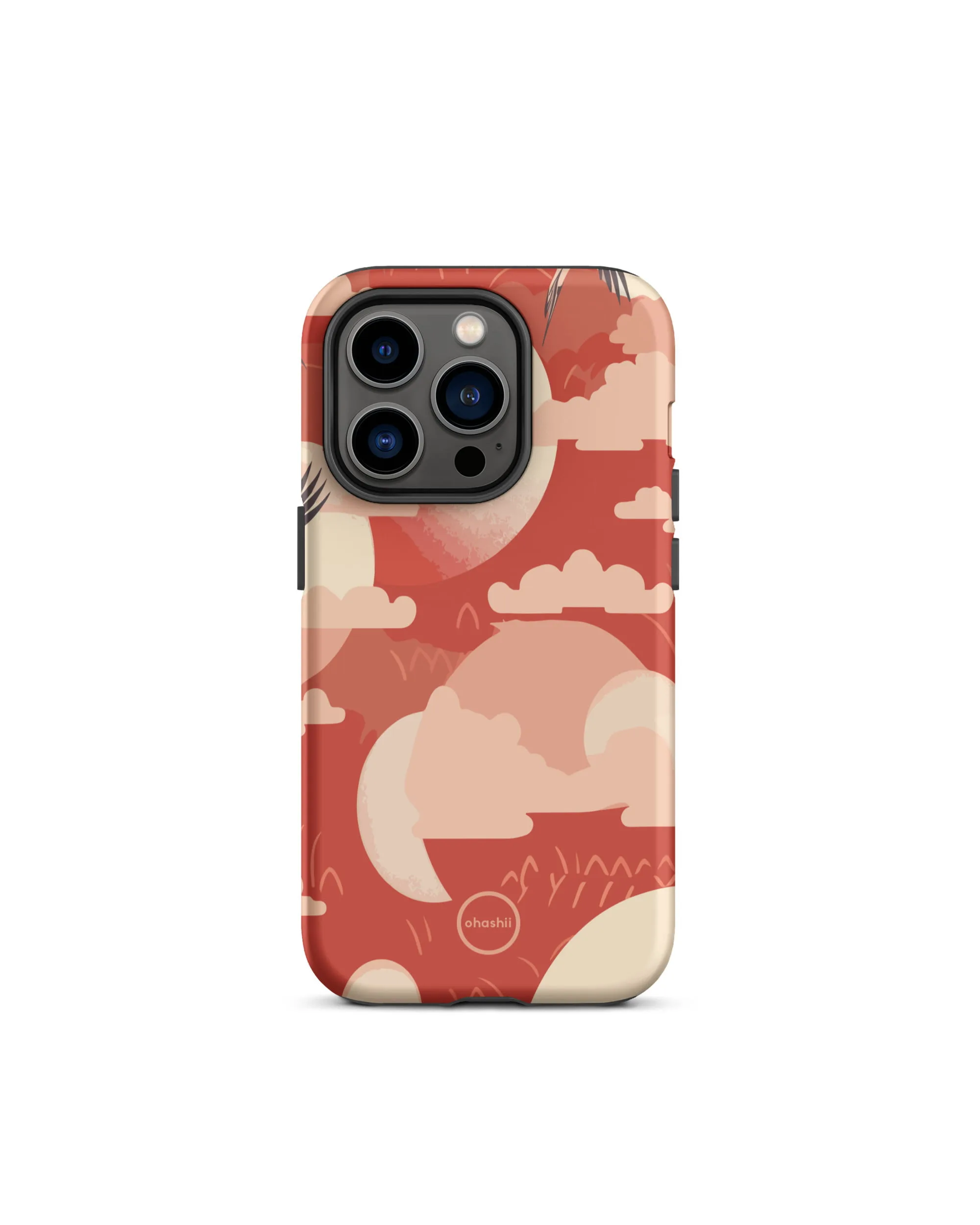 Red Crane Japanese phone case ohashii 3