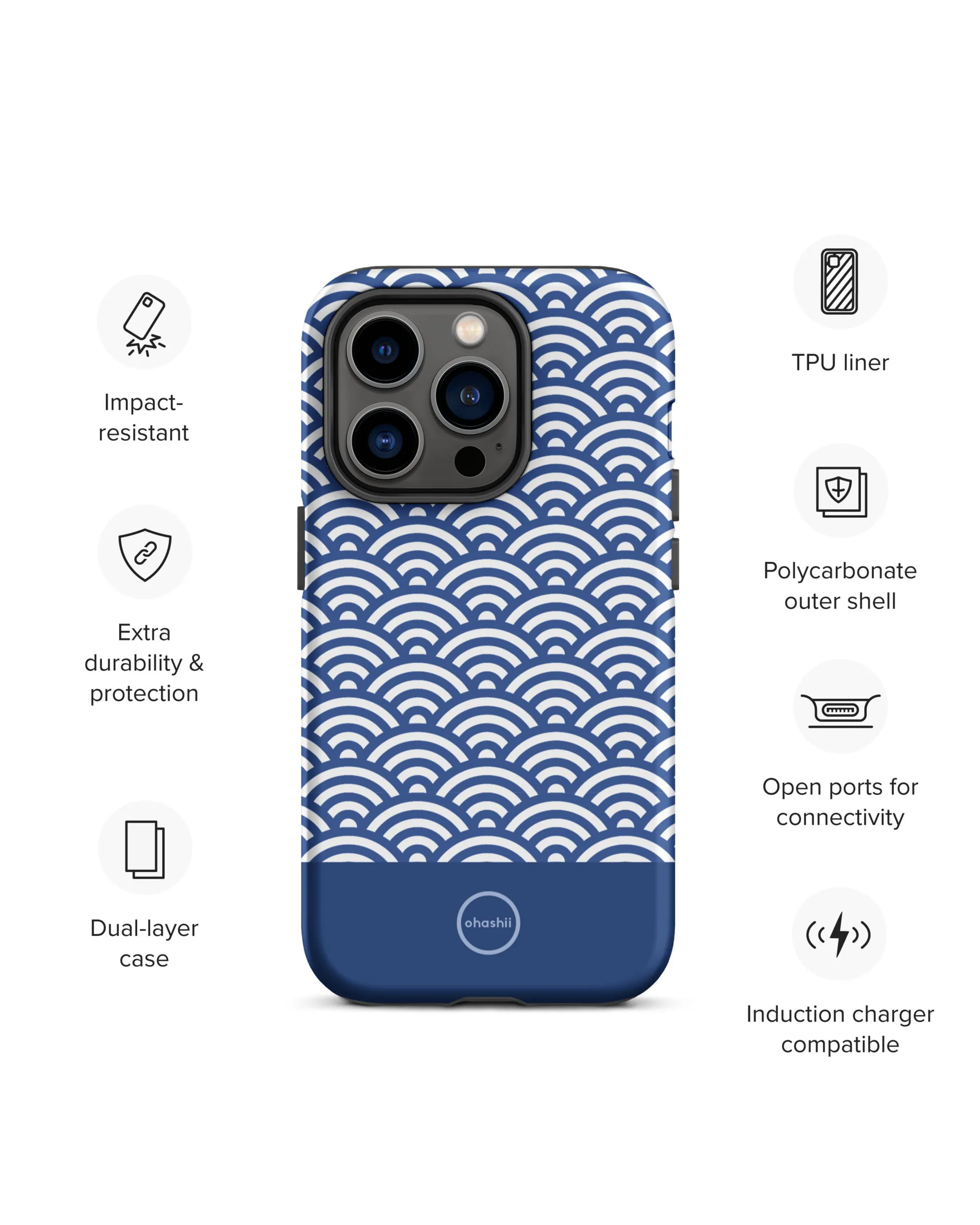 Seigaiha phone case ohashii 5