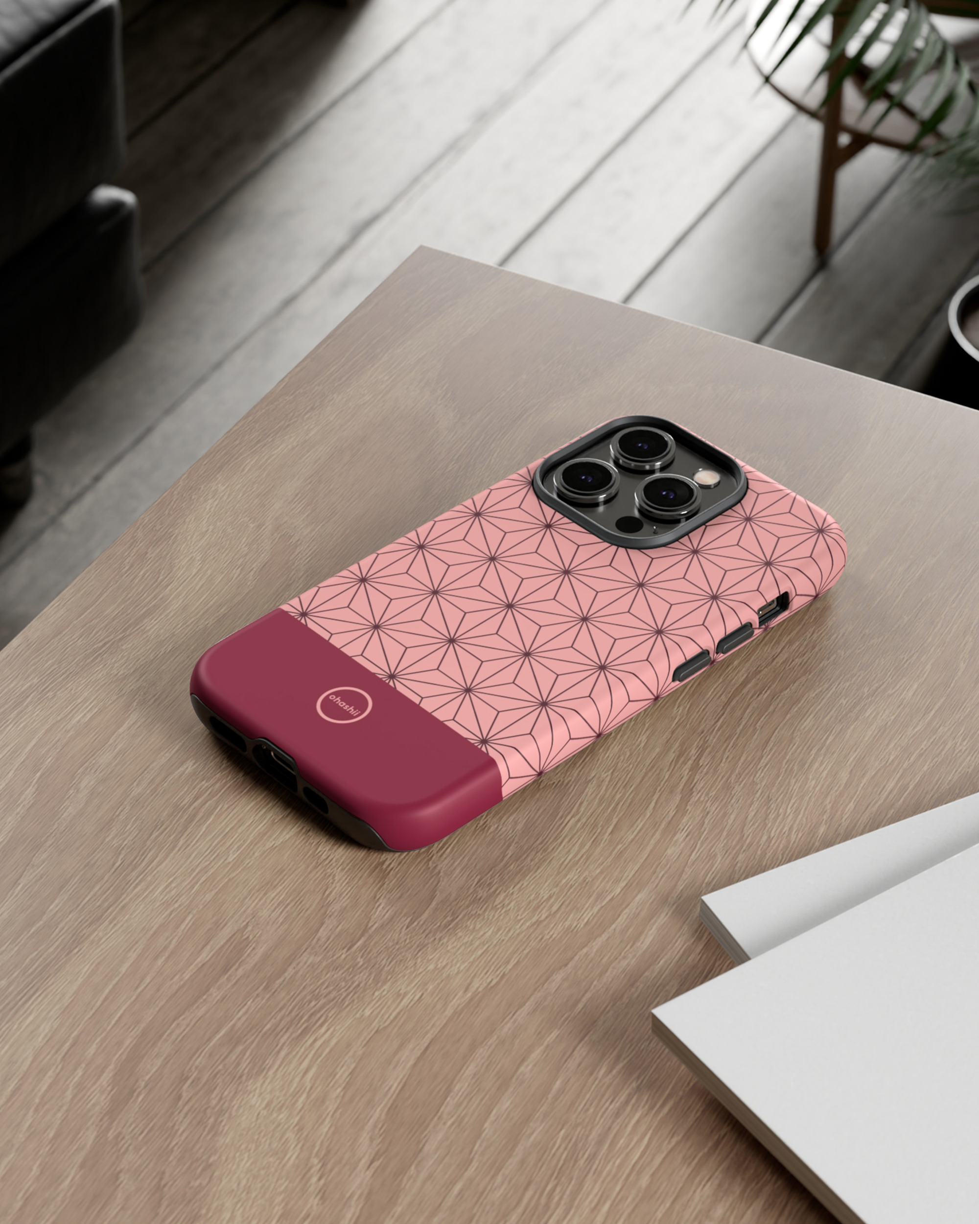 japanese pink star phone case ohashii 1