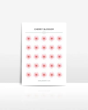ohashii sticker sheet SAKURA MU