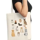 ohashii totebag watercolour dog 4