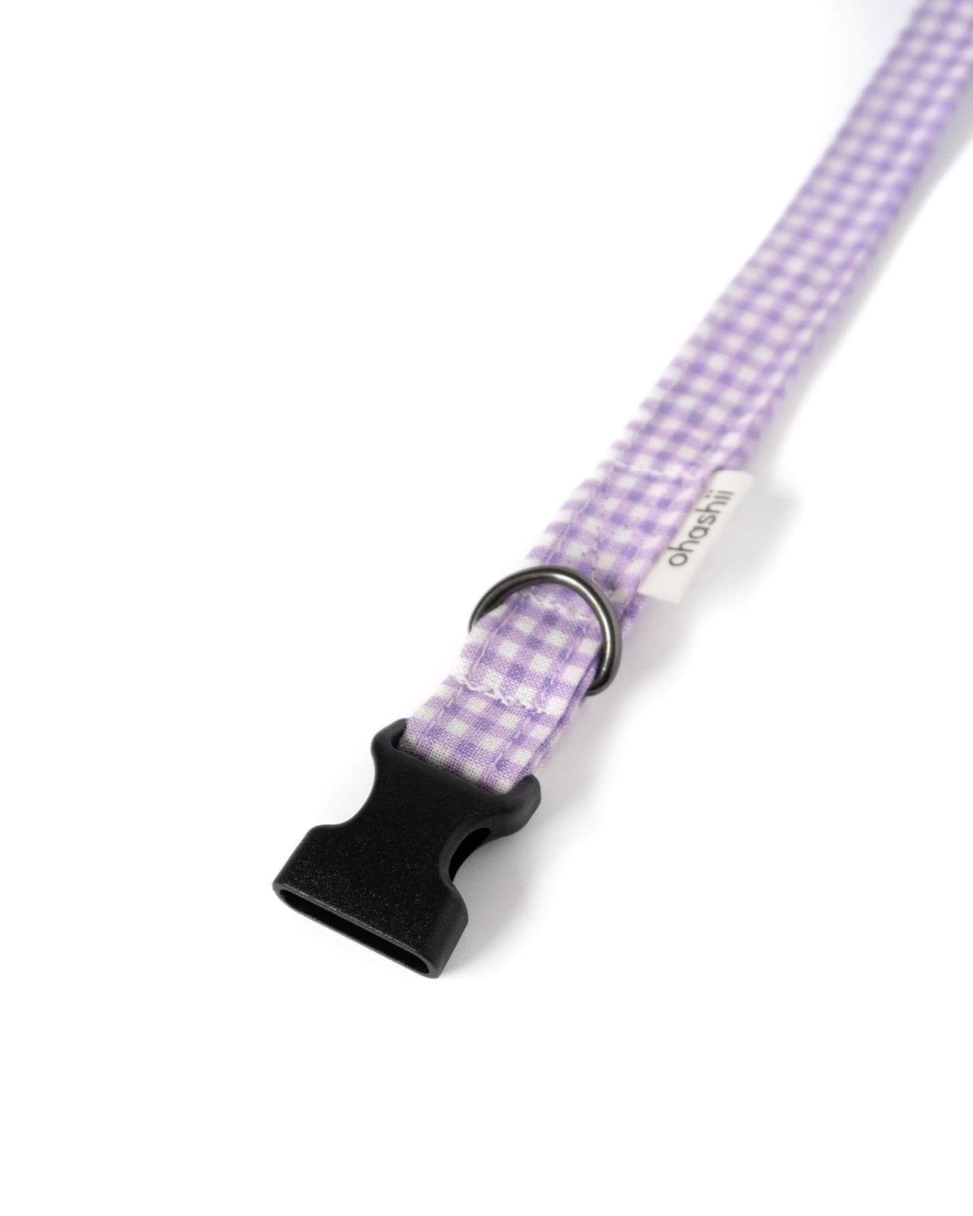 Dog-Collar-Gingham-Lilac-ohashii-3