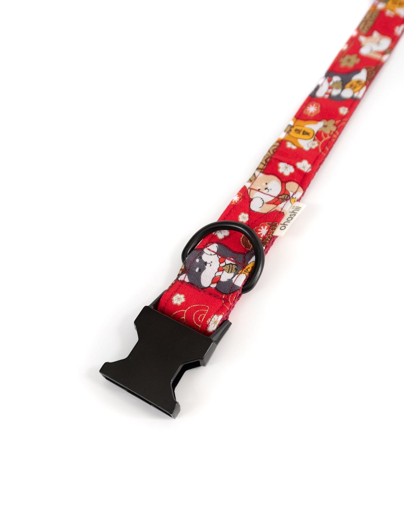 Dog-Collar-Shiba-Red-ohashii-2