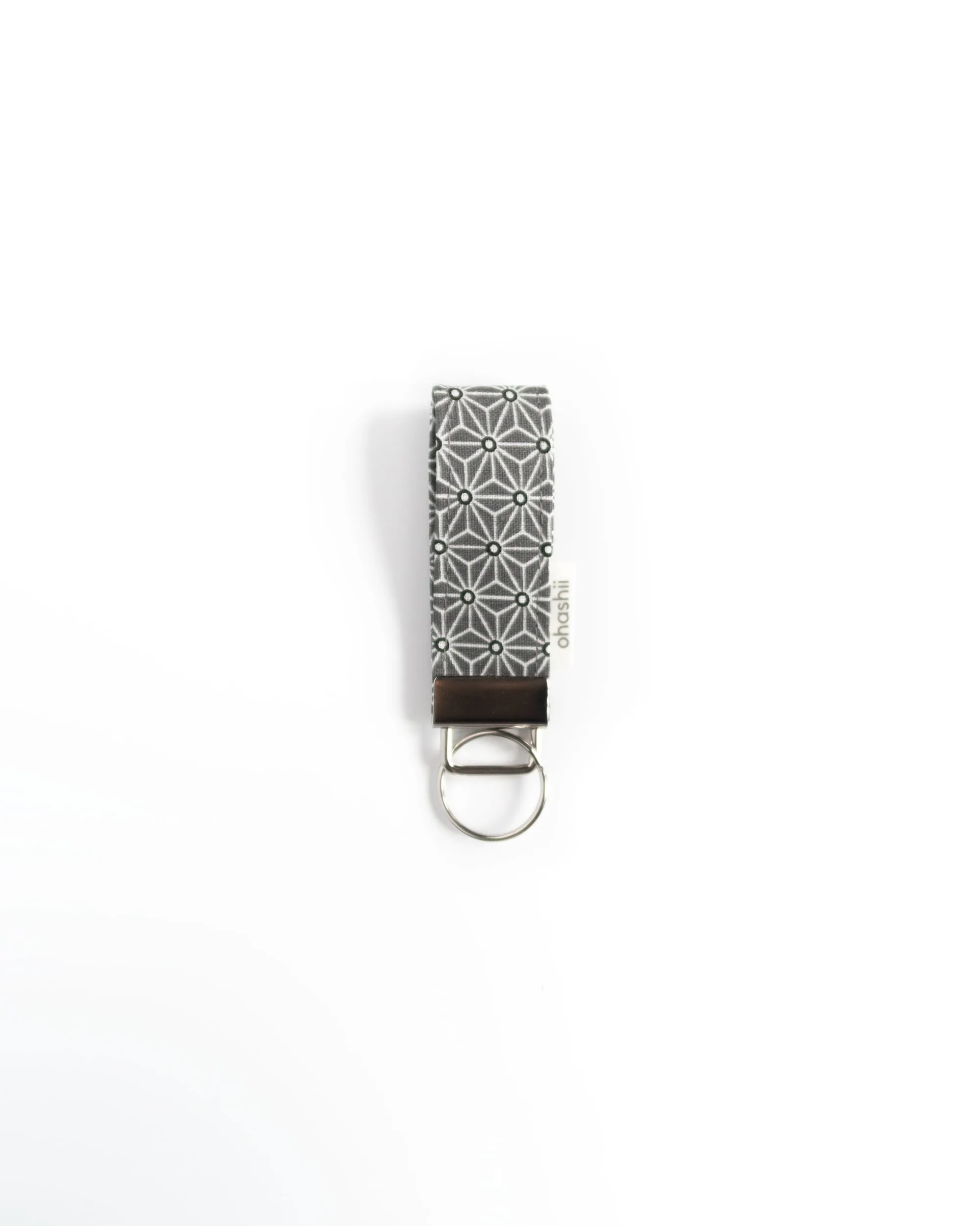 Mini-Key-Fob-Asanoha-Grey-ohashii