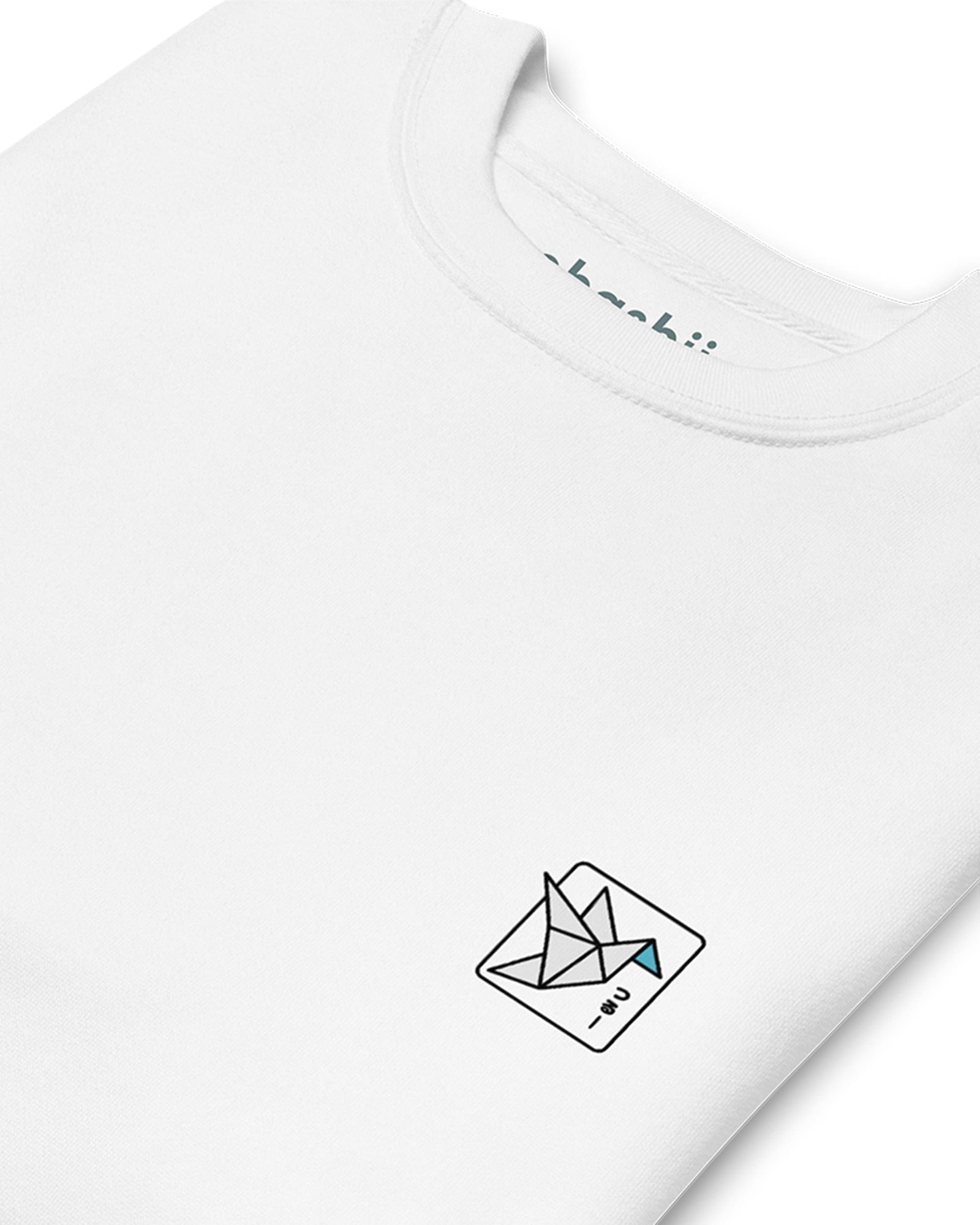 ohashii ORIGAMI CRANE sweatshirt 1