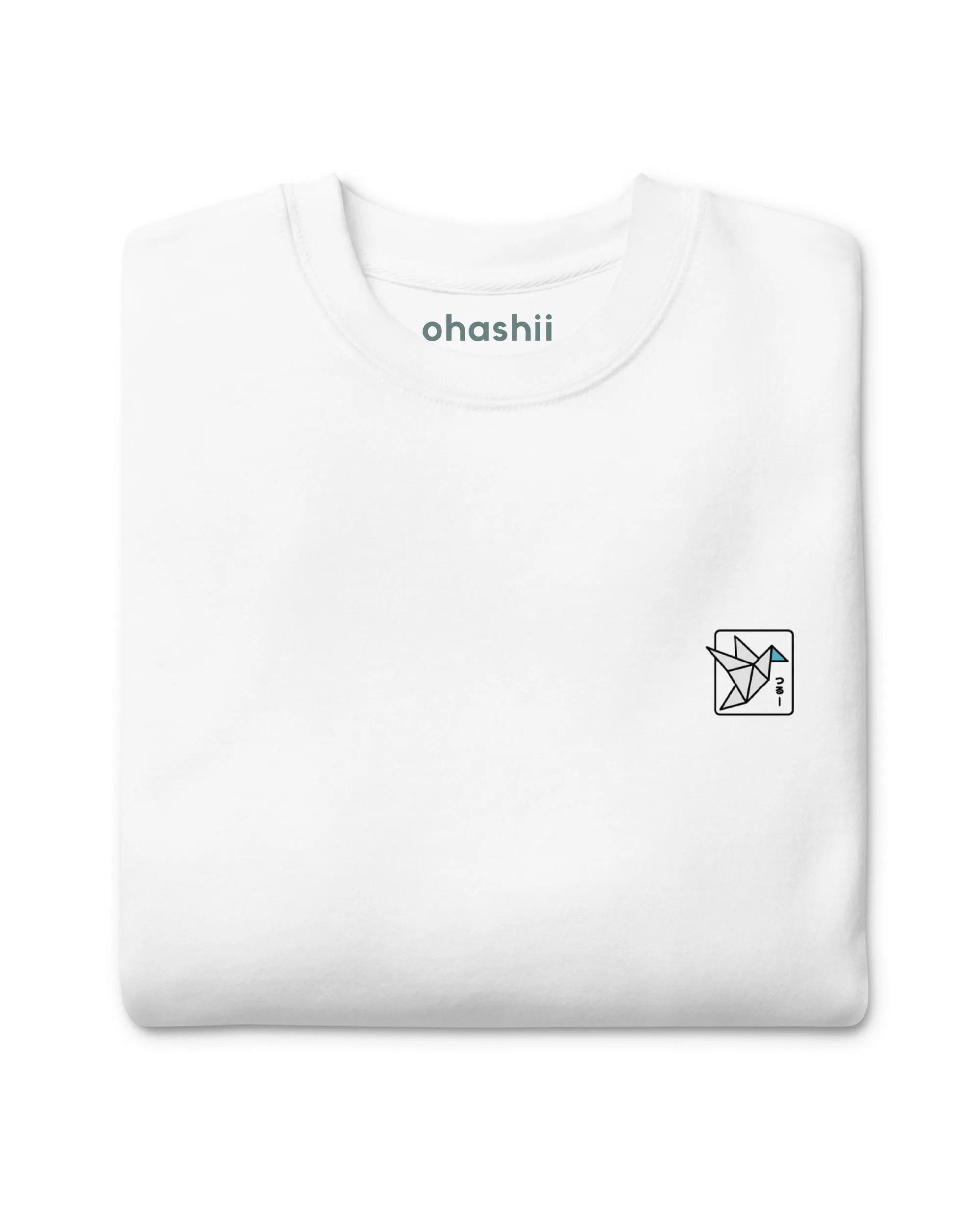 ohashii ORIGAMI CRANE sweatshirt 2