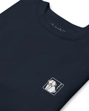 ohashii ORIGAMI DOG sweatshirt 1