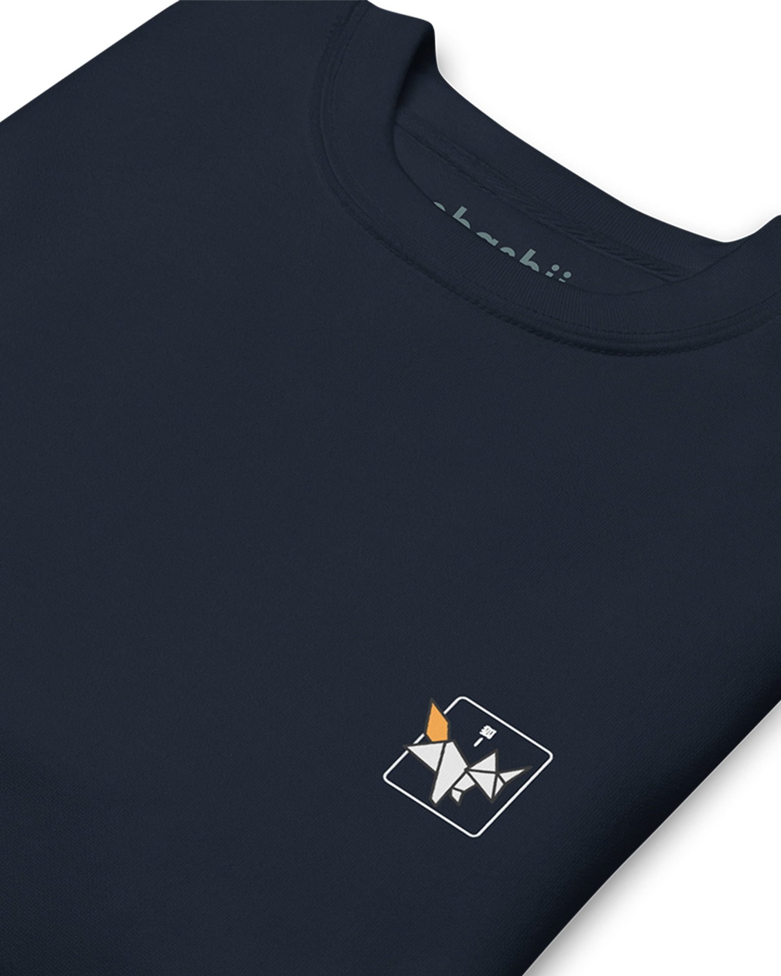 ohashii ORIGAMI FOX sweatshirt 1