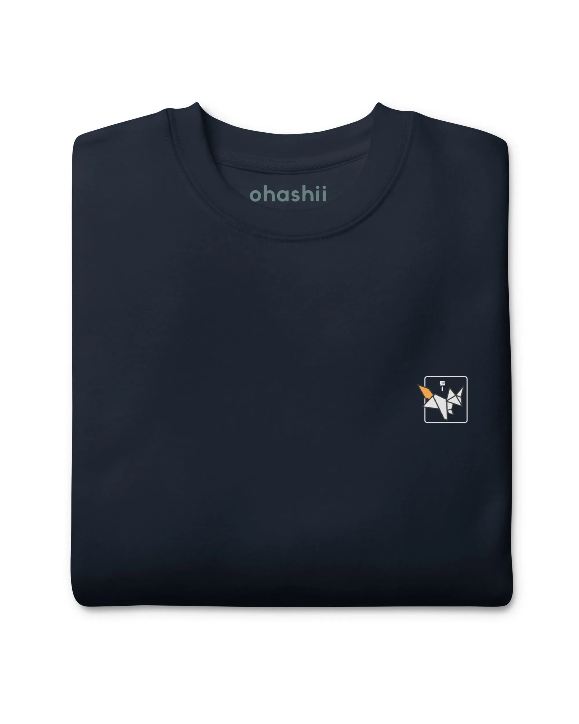 ohashii ORIGAMI FOX sweatshirt 2
