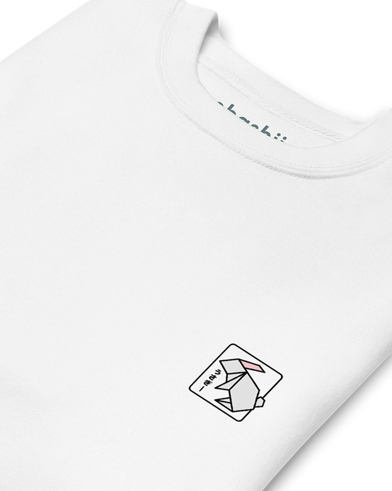 ohashii ORIGAMI RABBIT sweatshirt 1