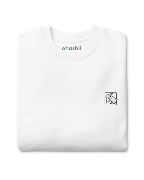 ohashii ORIGAMI RABBIT sweatshirt 2