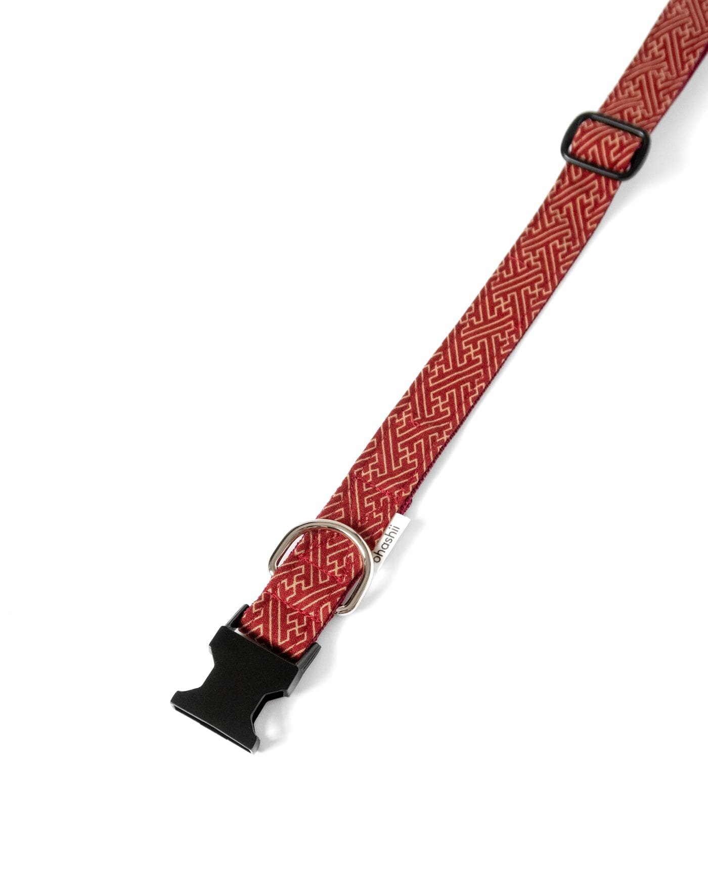 Pet-Collar-Sayagata-Red-1-ohashii