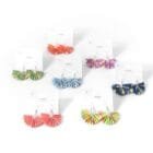 Fan Origami Earrings ohashii 1 Fan Origami Earrings ohashii 1